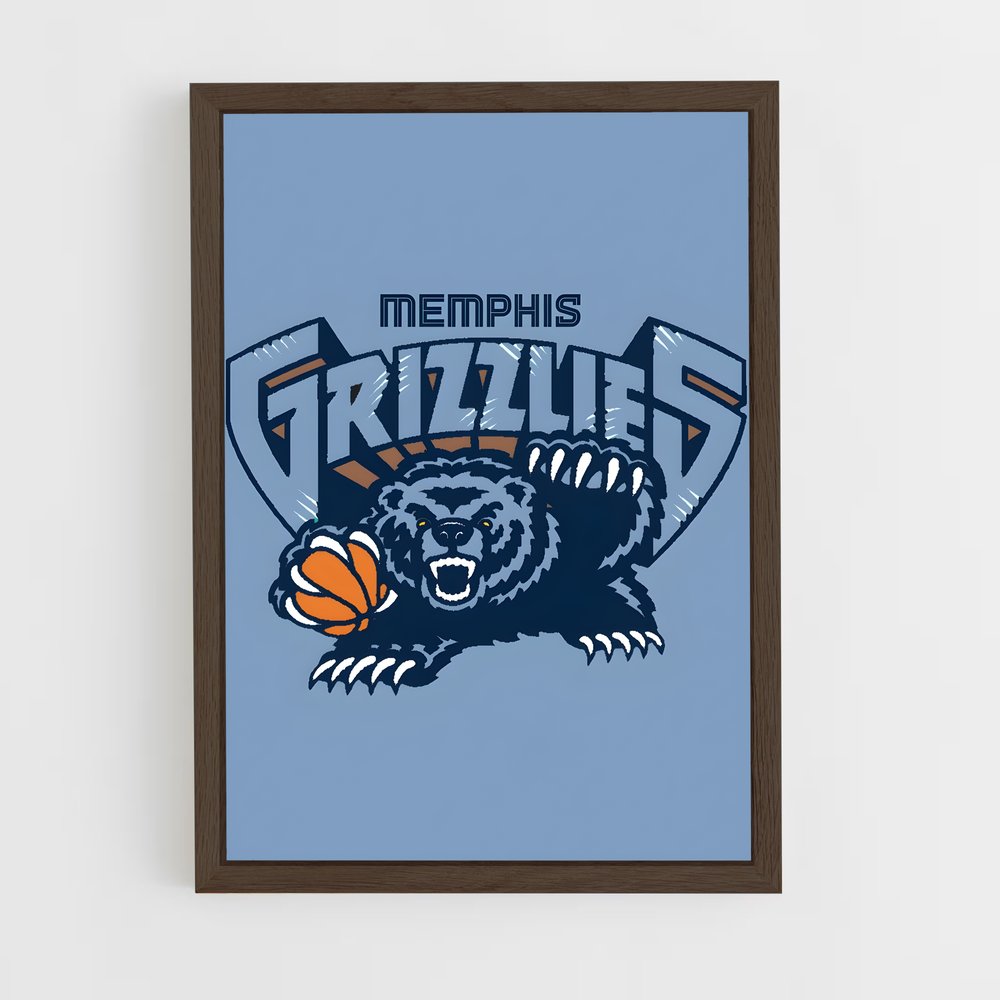 Poster Grizzlies en Force – affiche Basketball (vue 5)